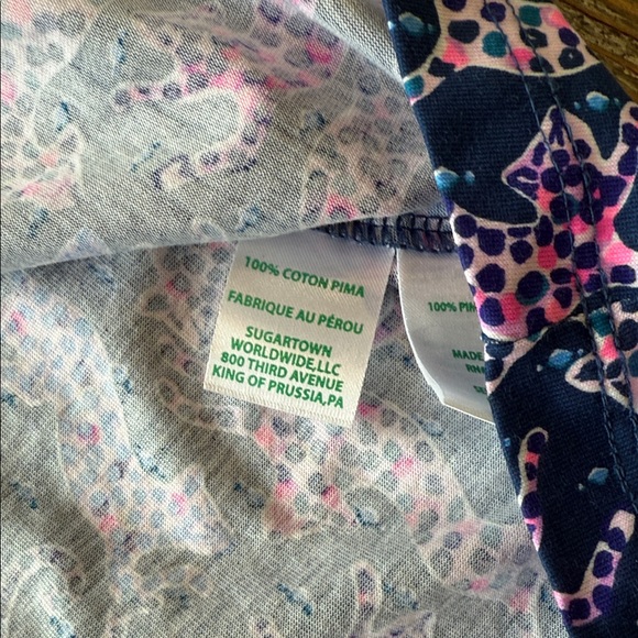 Lilly Pulitzer Navy and Pink Seahorse Dress - Picture 6 of 9